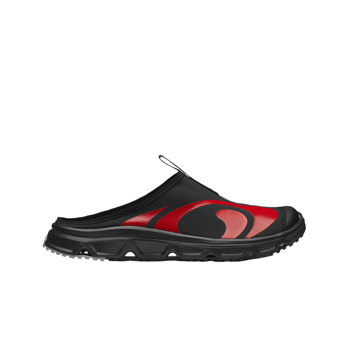 Salomon RX 슬라이드 3.0 시즈널 블랙 파이어리 레드